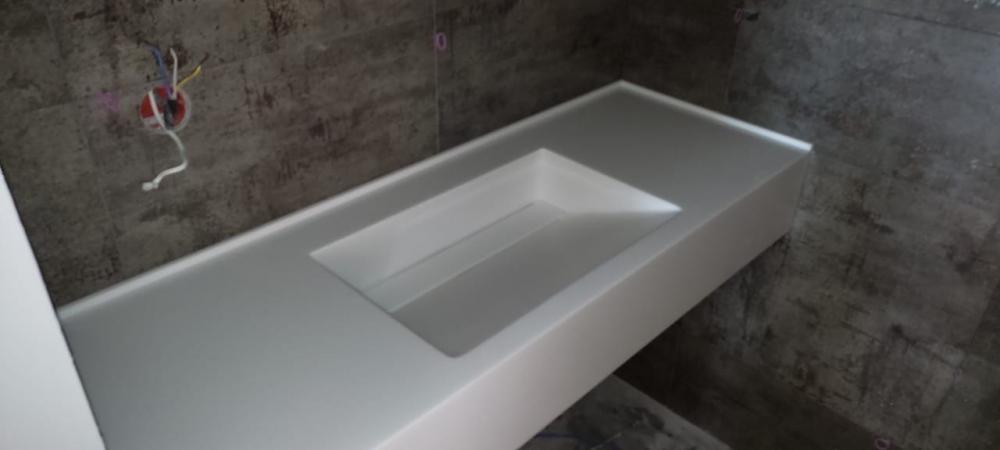 Столешница в ванну интегр раковина Grandex S-207