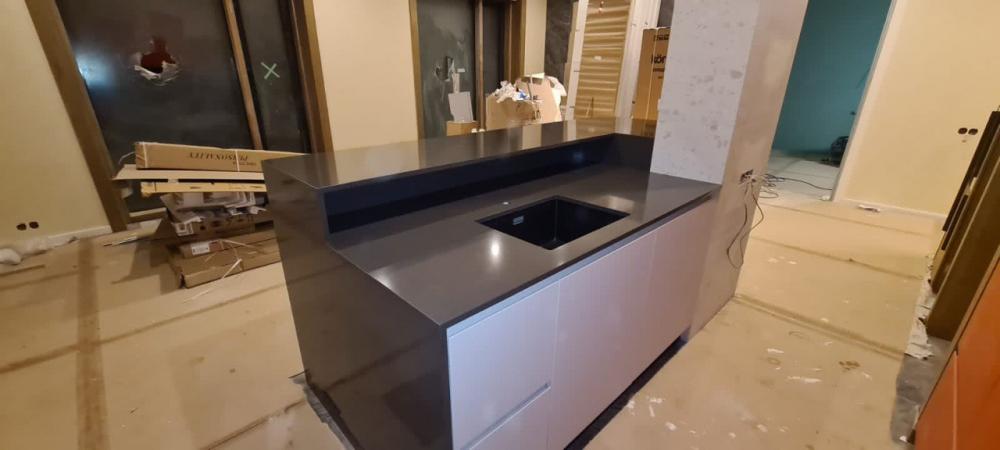 Столешница с интегрированной раковиной Vicostone BS-124